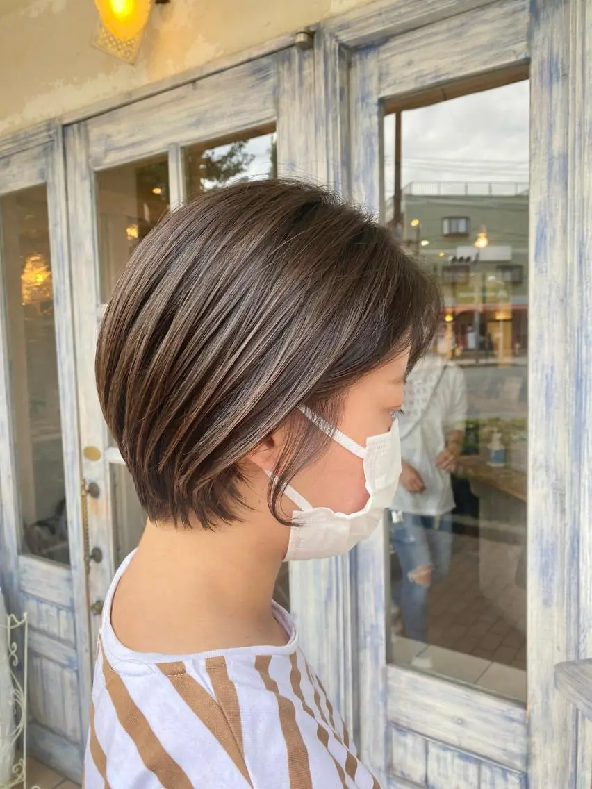 ショート ショートヘア Kasuga Sayuriのヘアスタイル