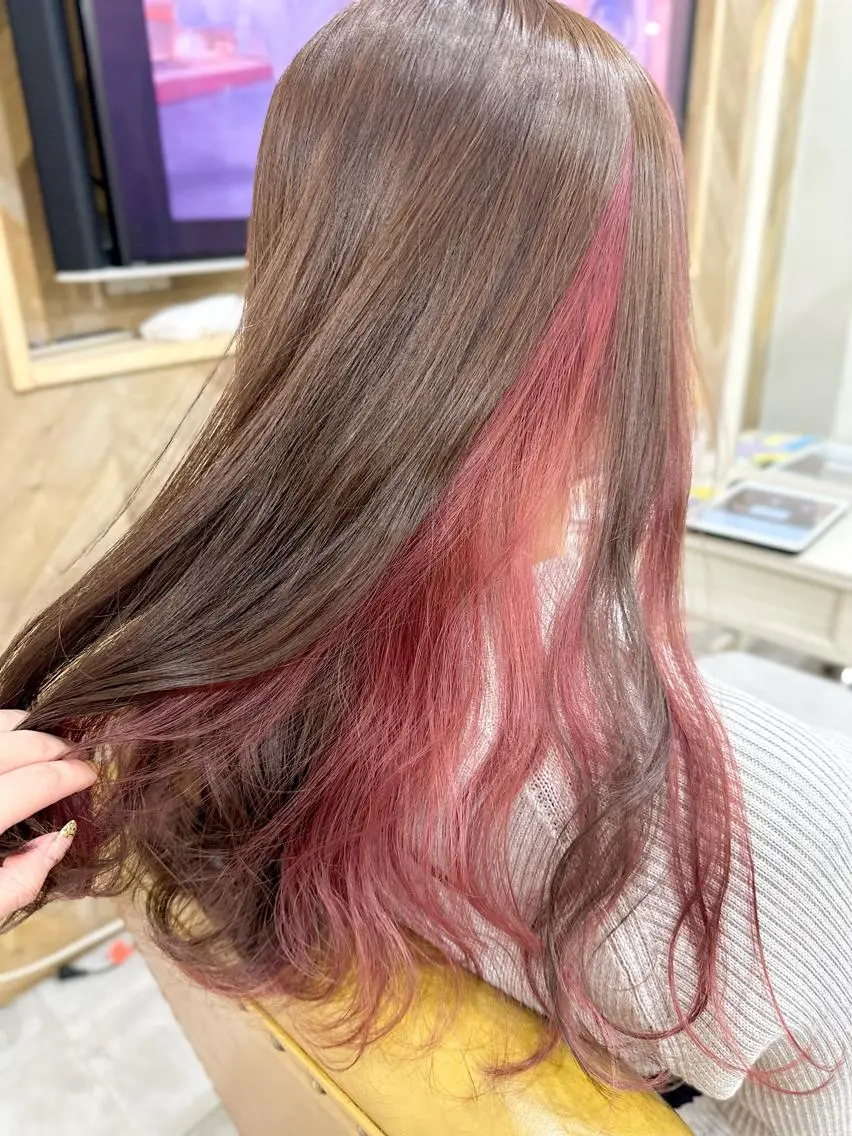 ロング カラー カラー400種類以上 仁香𓂃 𓈒𓏸のヘアスタイル