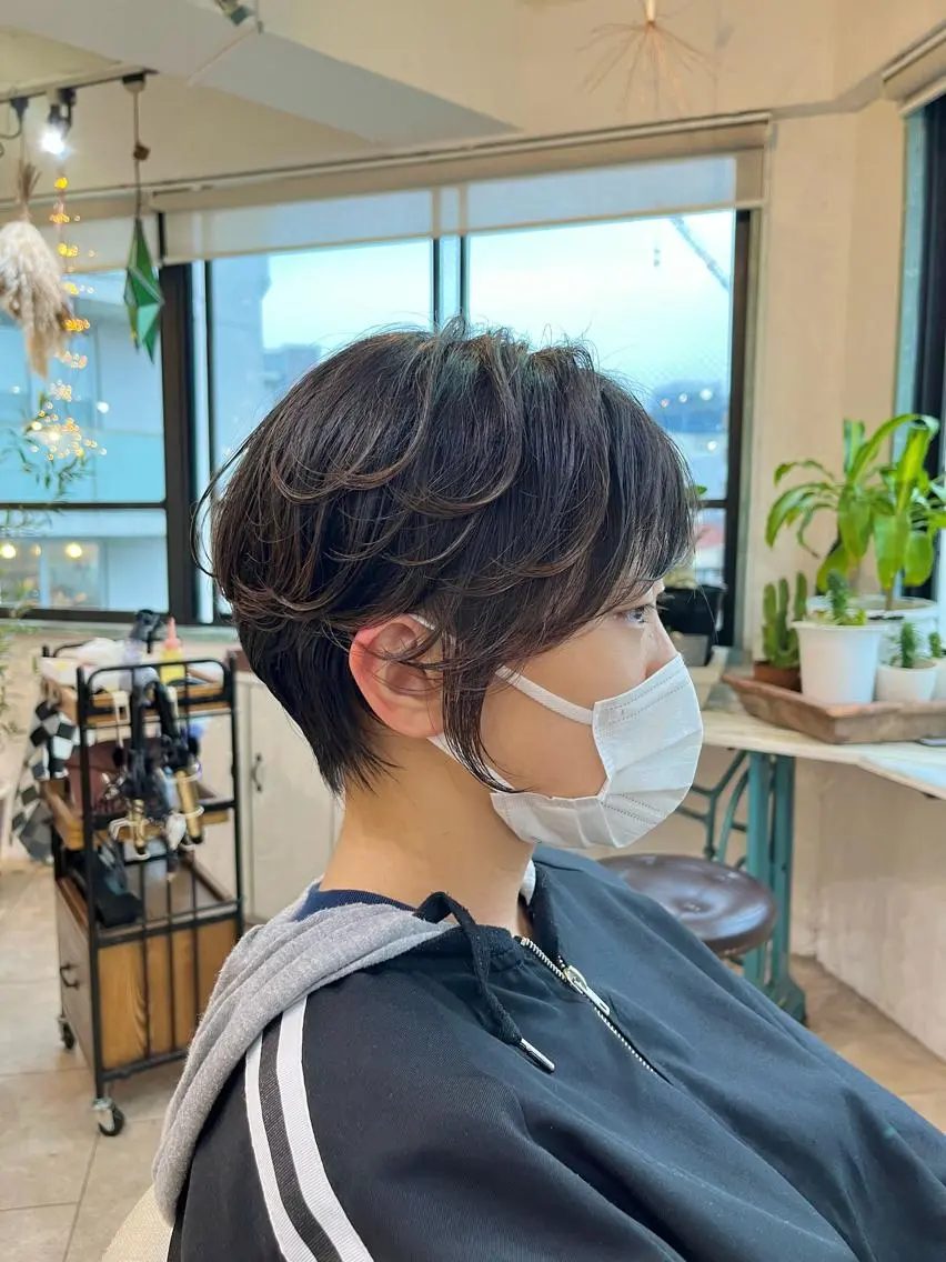 ショート 韓国風ヘア ショートヘア カット ヘアカラー トリートメント 本場の韓国ヘア 🇰🇷チ・ヨンジュのヘアスタイル
