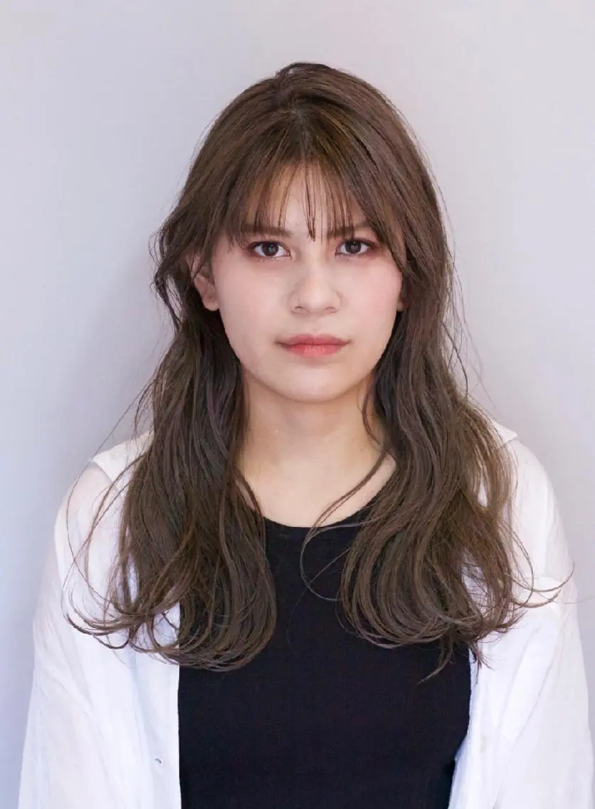 ロング カラー ヘアカラー Babylone hair&makeのヘアスタイル