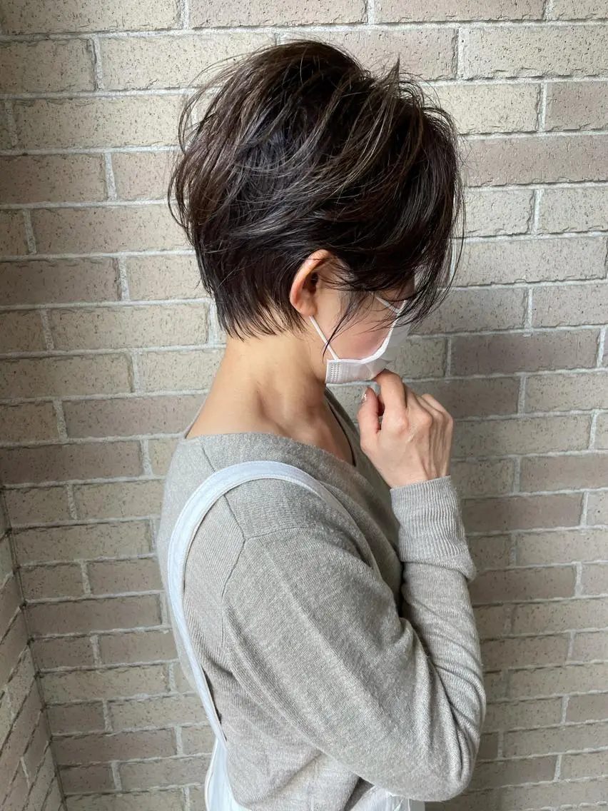 ショート ショートヘア 小顔カット ✂️ショートの匠✂️ 國井慎平のヘアスタイル