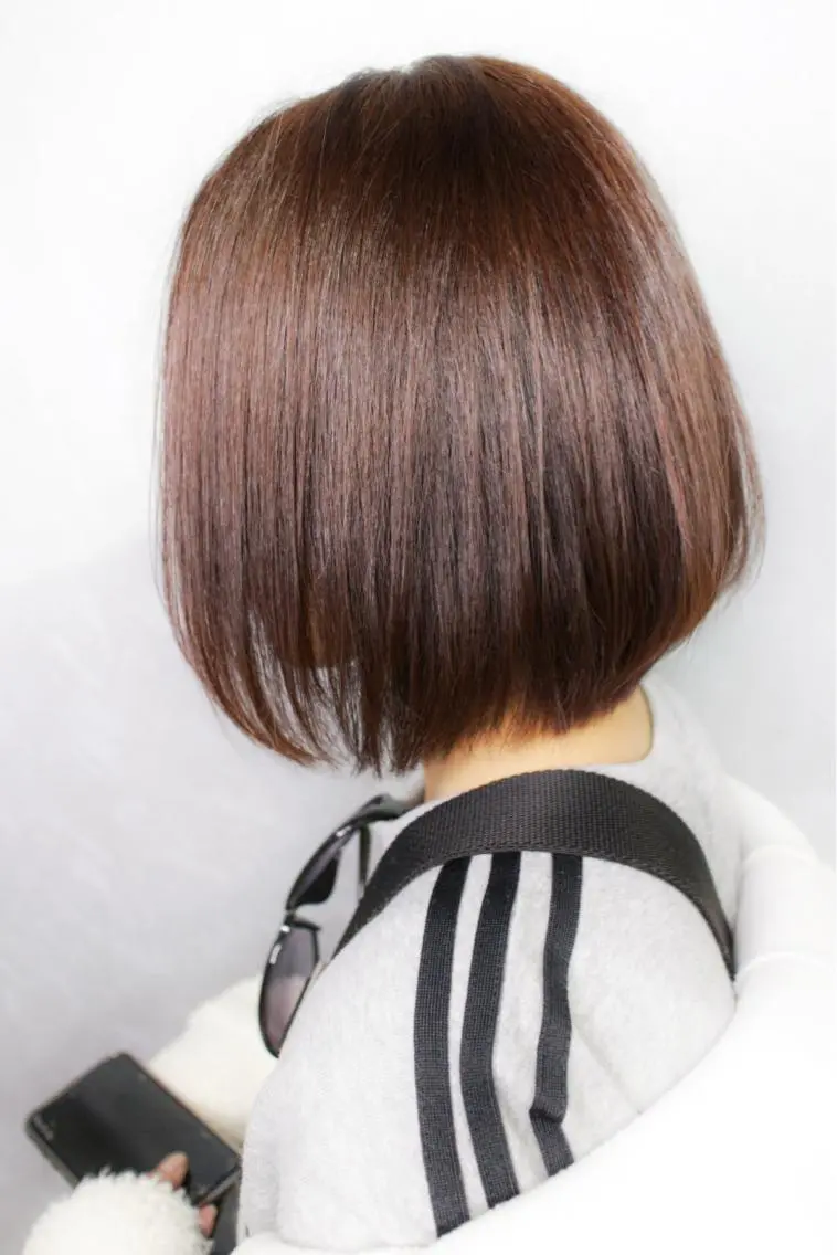 ショート カラー ボブ 吉本 知弘のヘアスタイル