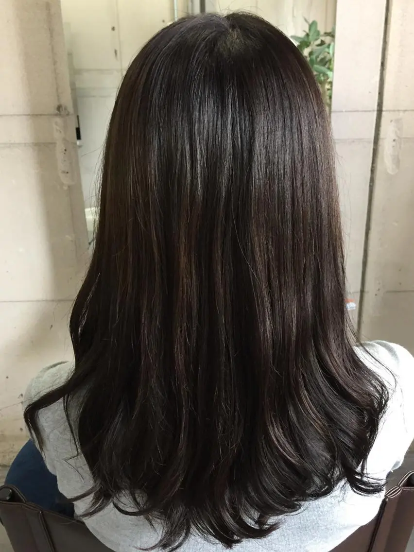 ロング カット パーマ トリートメント ✨terra✨佐伯 晋吾のヘアスタイル