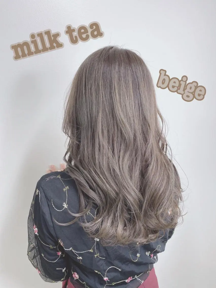 ロング カラー ヘアカラー AI 高田馬場店のヘアスタイル