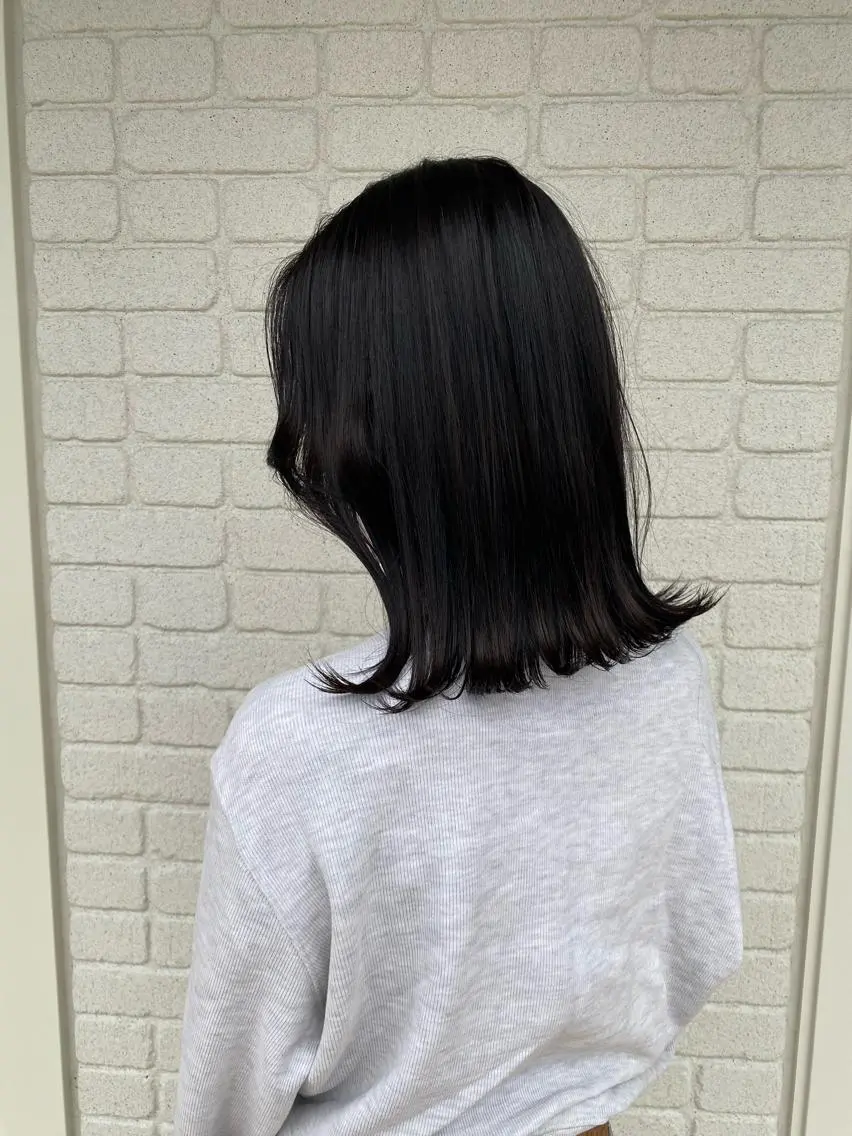 ミディアム yunica Momokaのヘアスタイル