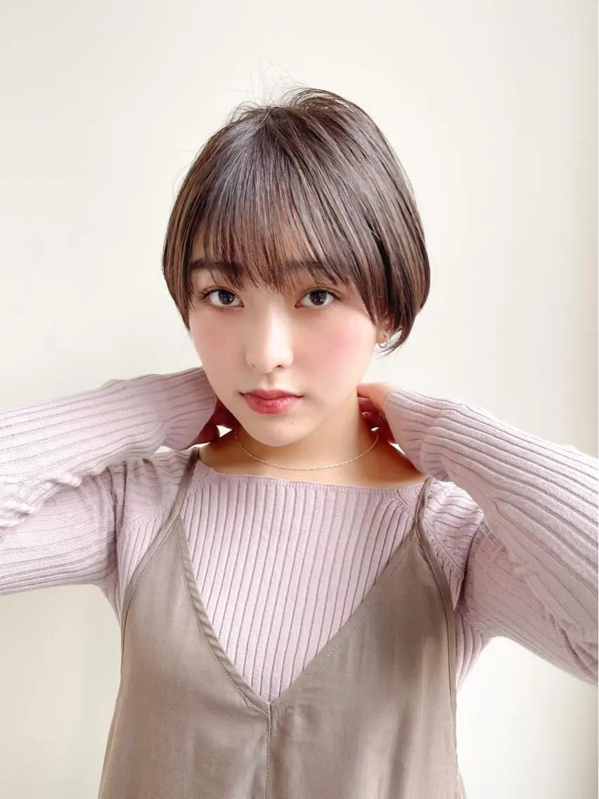 ショート カット 縮毛矯正 トリートメント 艶髪ショートの匠✂️ 錦糸町佐藤店長のヘアスタイル