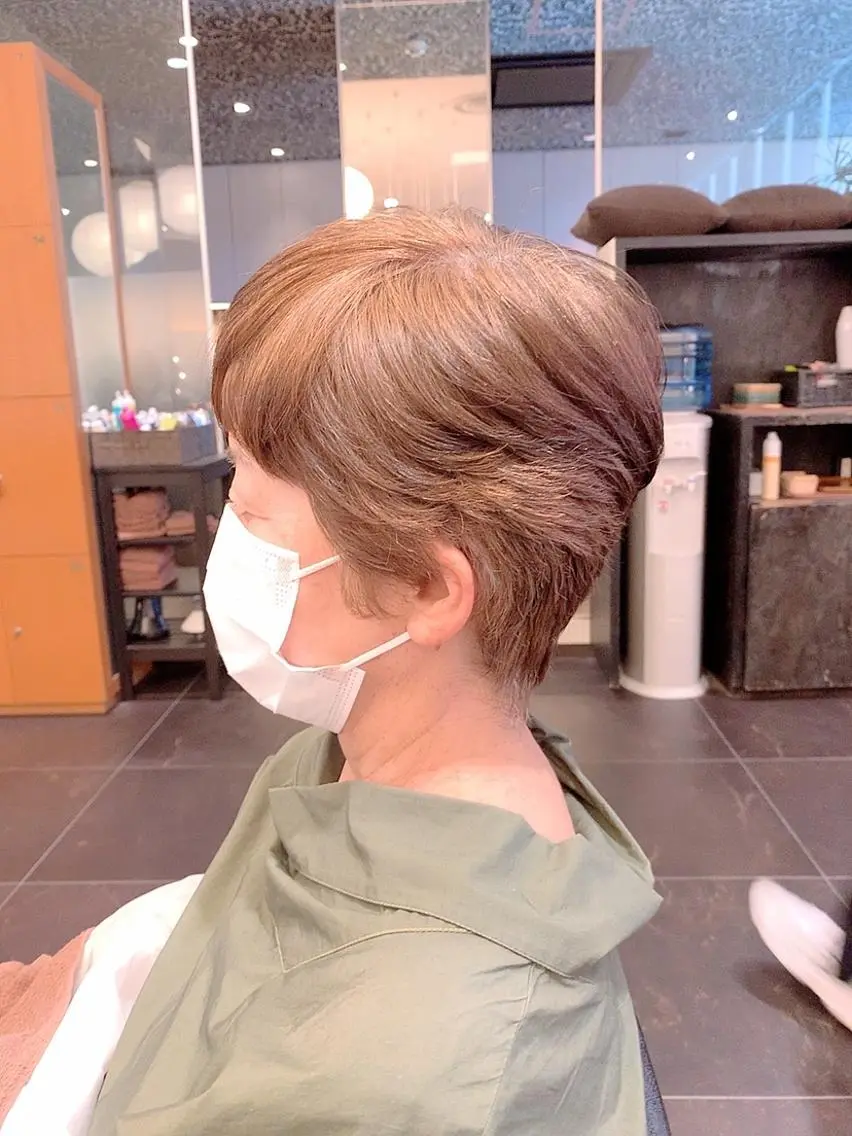 ショート 遠藤 優介のヘアスタイル