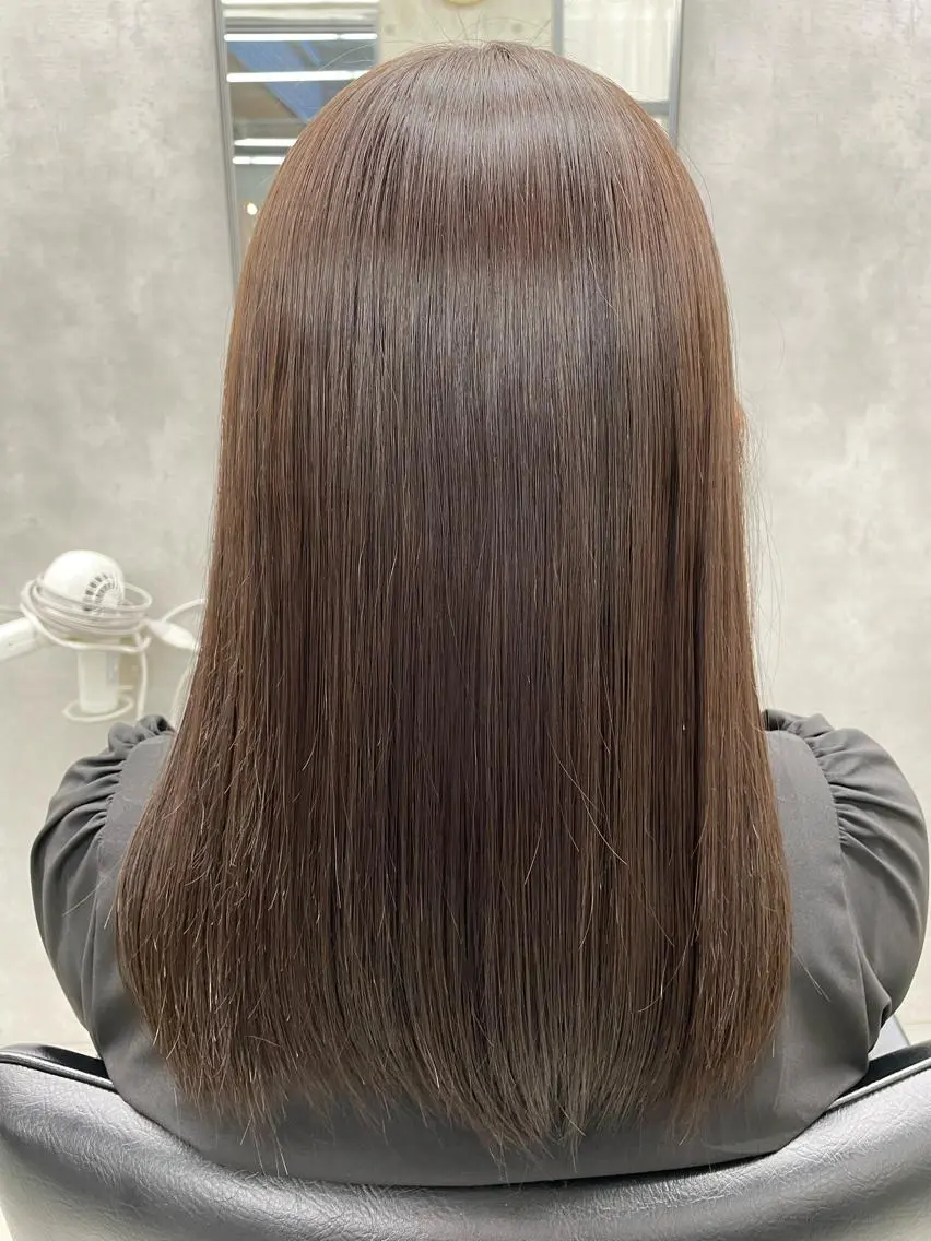 ロング 髪質改善 縮毛矯正 すぐ巻ける縮毛矯正 🍀勝倉　麗のヘアスタイル