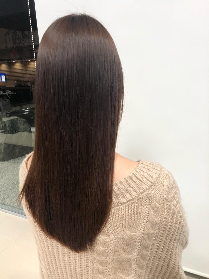 ロング 横地 凌のヘアスタイル