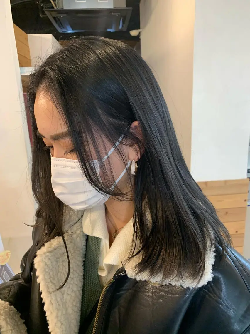 ミディアム LAMP mashiroのヘアスタイル