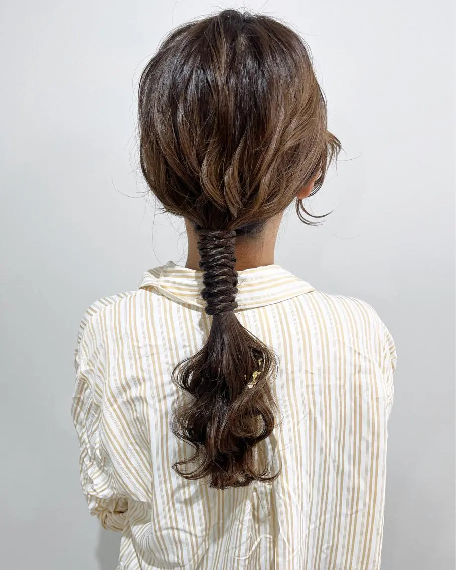 セミロング ヘアアレンジ tomida yukiの眉毛・アイブロウイメージ