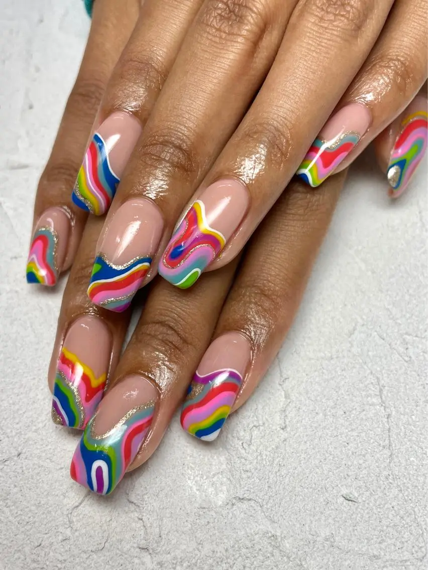 ネイル フレンチネイル Nail salon Euphoriaのネイルデザイン