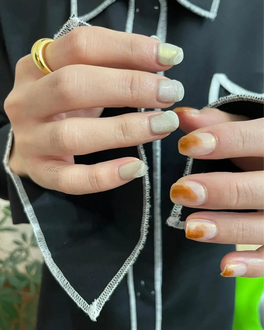 ネイル ハンドネイル フットネイル kiii.__ ✴︎*のネイルデザイン