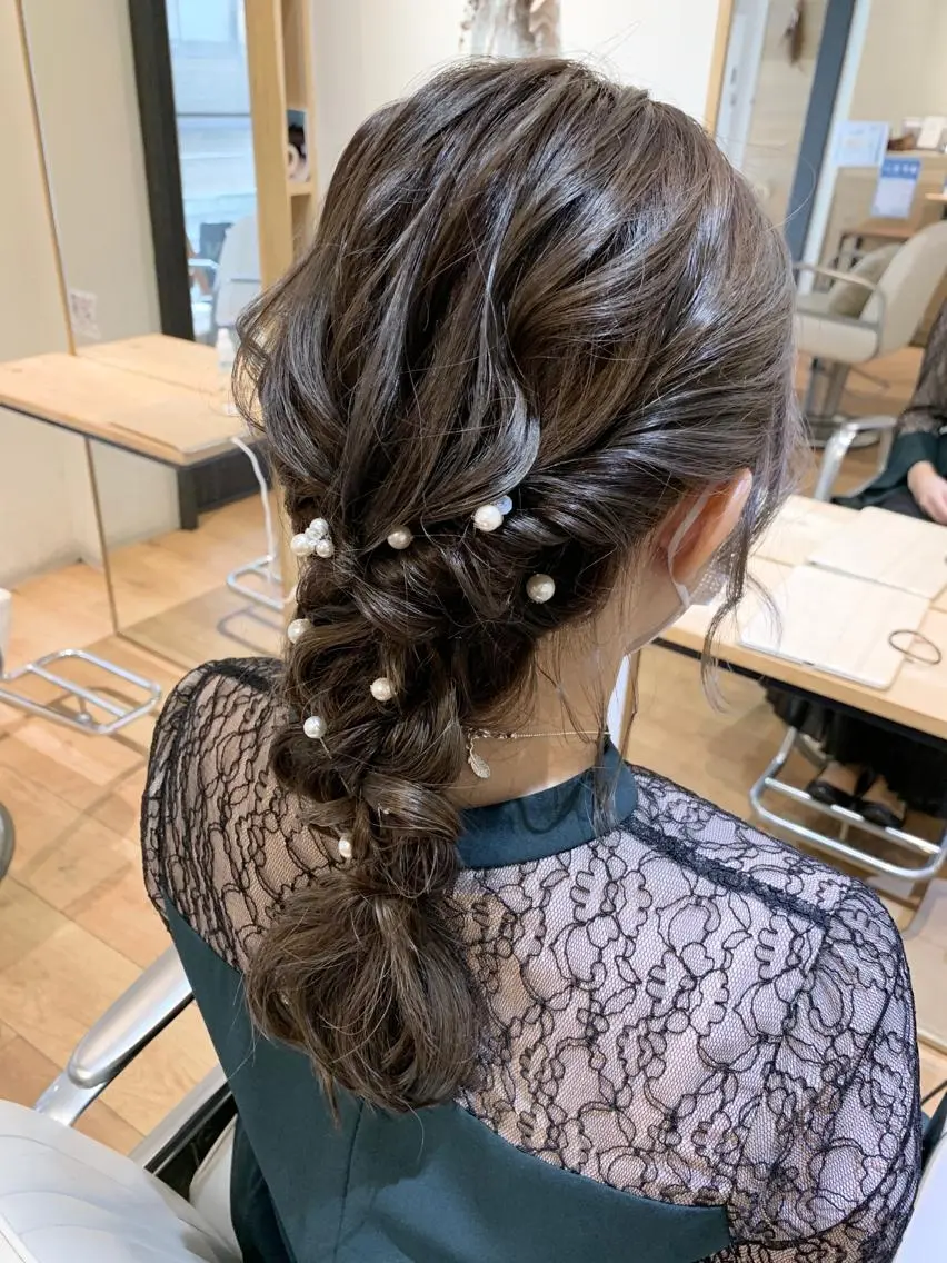 ヘアアレンジ ヘアセット NEWI 京橋 【yoko】のヘアスタイル