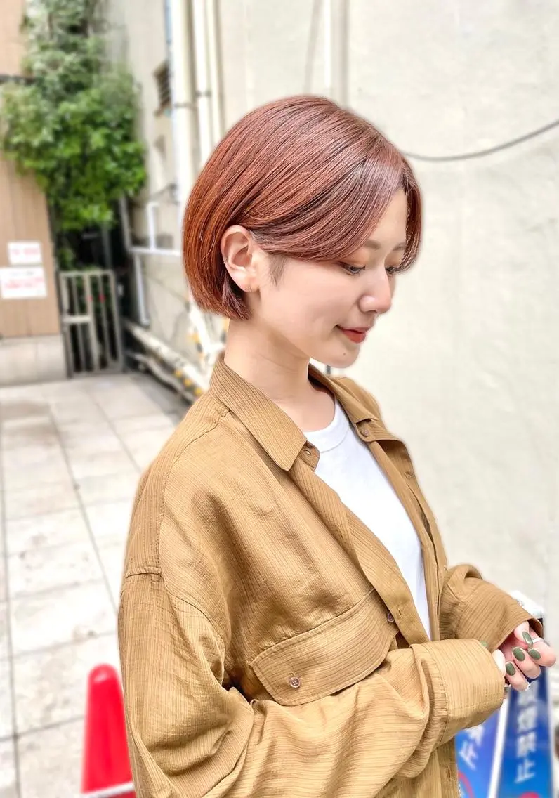 ショート カラー 一ノ瀬 暁のヘアスタイル