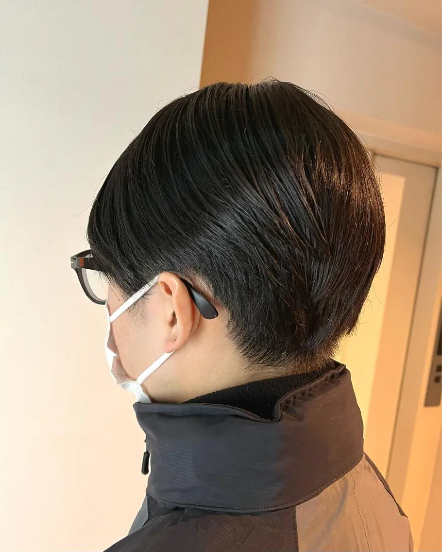 ショート カット うしだ かおるのヘアスタイル