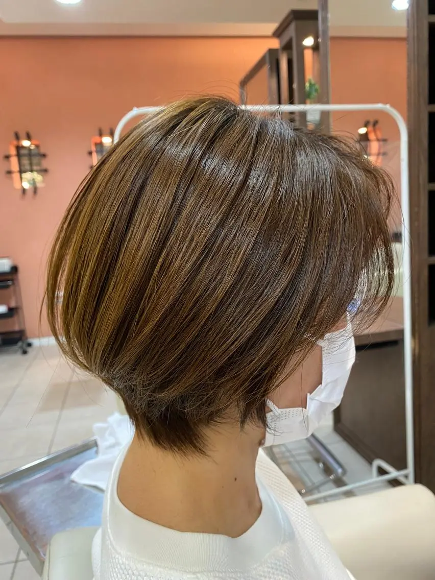 ショート ショートヘア カット ヘアカラー トリートメント 《大人気髪質改善》 プログレス国分寺店のヘアスタイル
