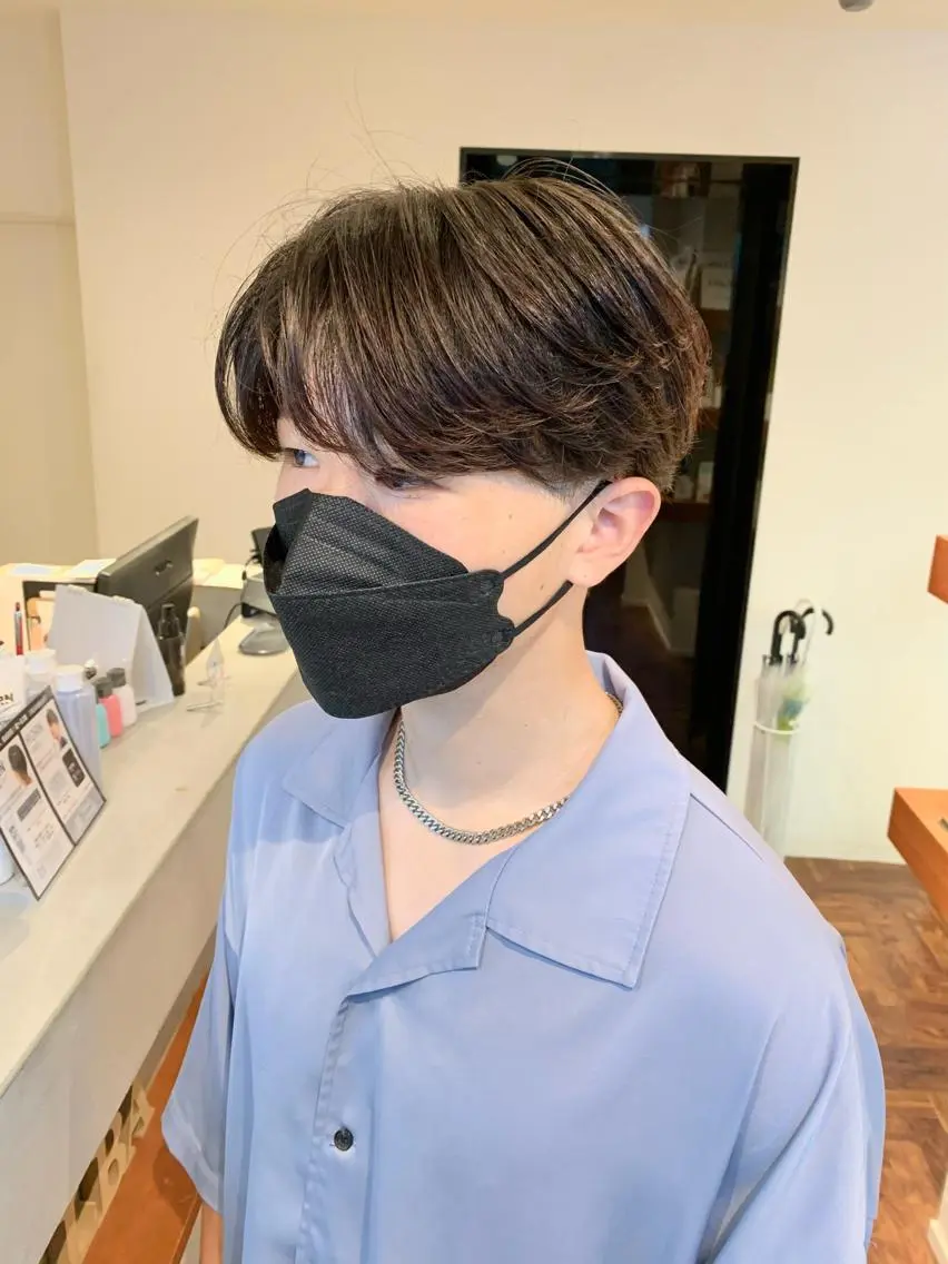 パーマ メンズ カルマパーマ メンズパーマ カット ヘアカラー トリートメント カットが上手い 💇‍♂🌸サク🌸のヘアスタイル