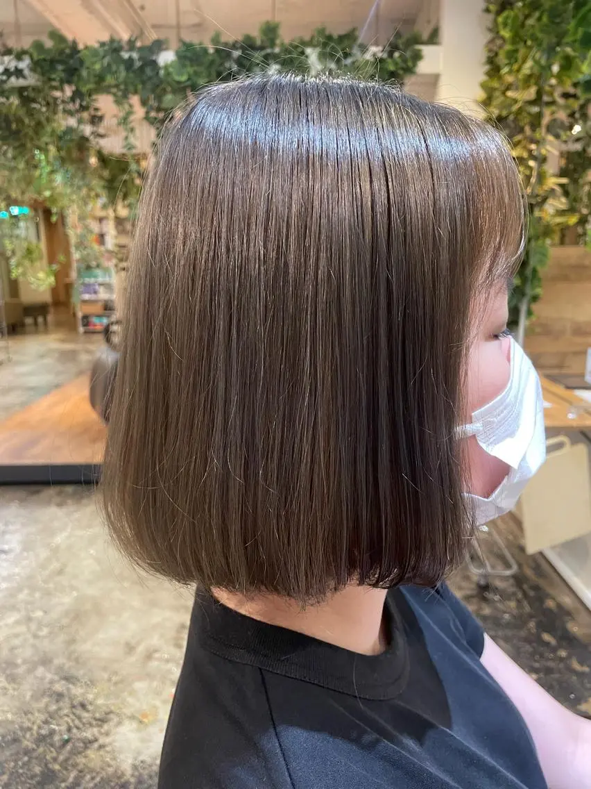 ショート ボブ 髪質改善 野村直希 NAOKIのヘアスタイル