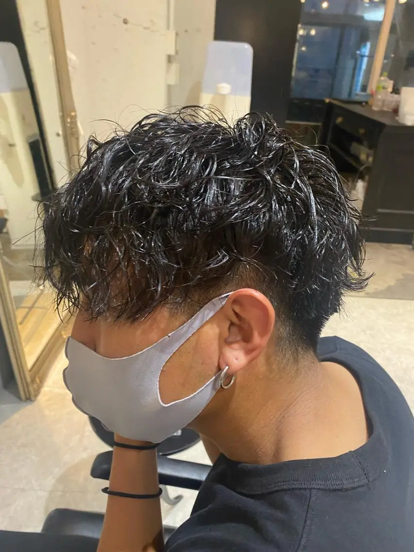 ショート カット ヘアカラー パーマ バレイヤージュ職人 🔥代表YU-SHIのヘアスタイル