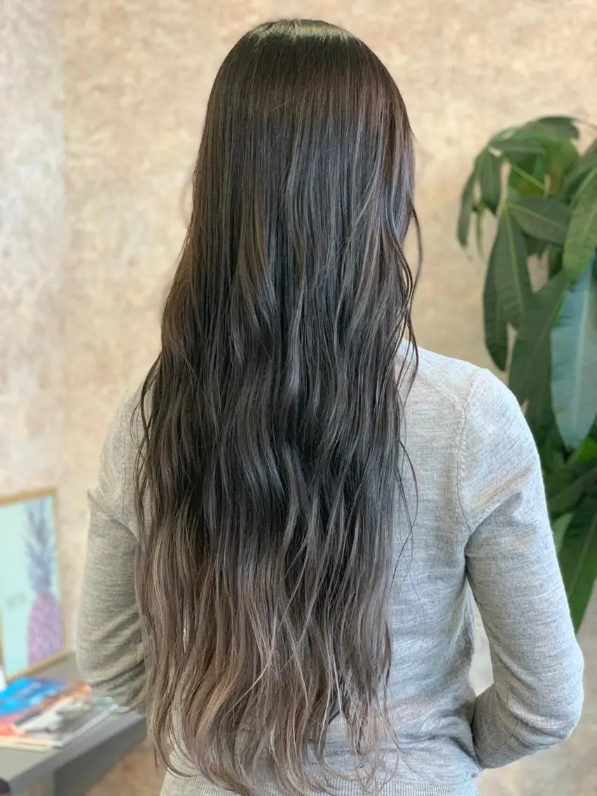 ロング メンズスタイル バレイヤージュ　齋藤のヘアスタイル