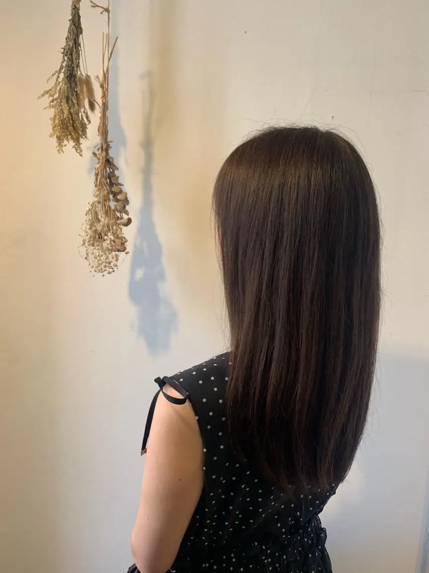 セミロング 羽エクステ🪽 🤍まき🤍のヘアスタイル