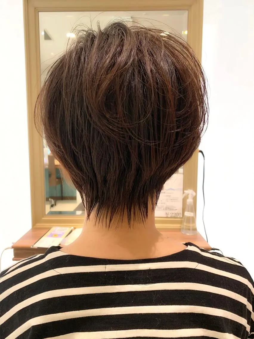 ショート カット ヘアカラー トリートメント Ash川越店／店長／ 松本　亮二のヘアスタイル