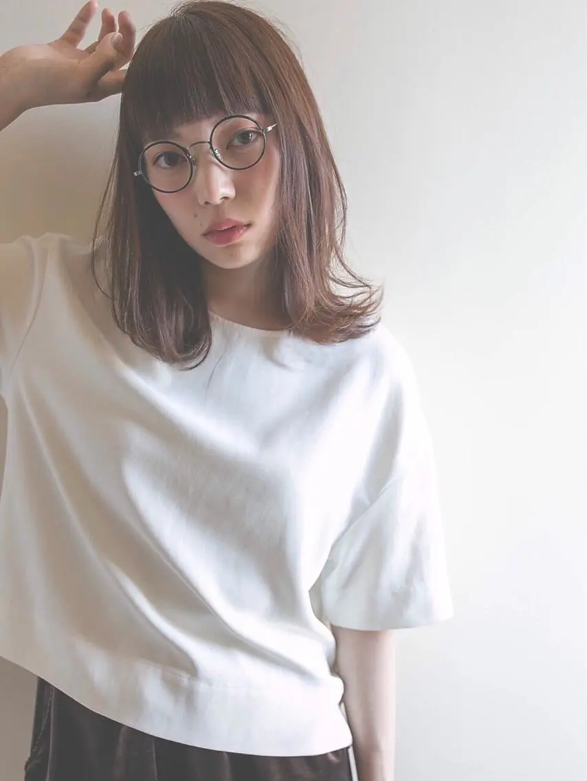 ミディアム the BRIDGE hair salonのヘアスタイル