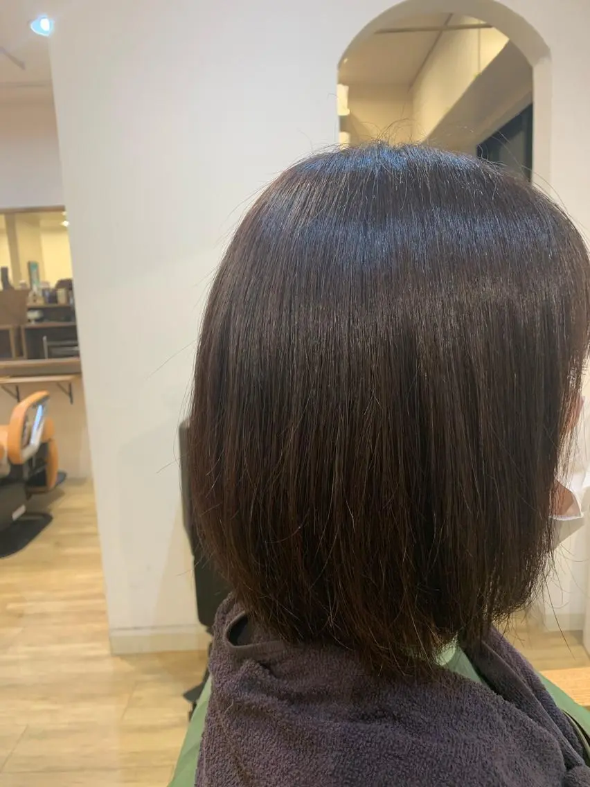 ミディアム カラー 宇野井 勝太のヘアスタイル