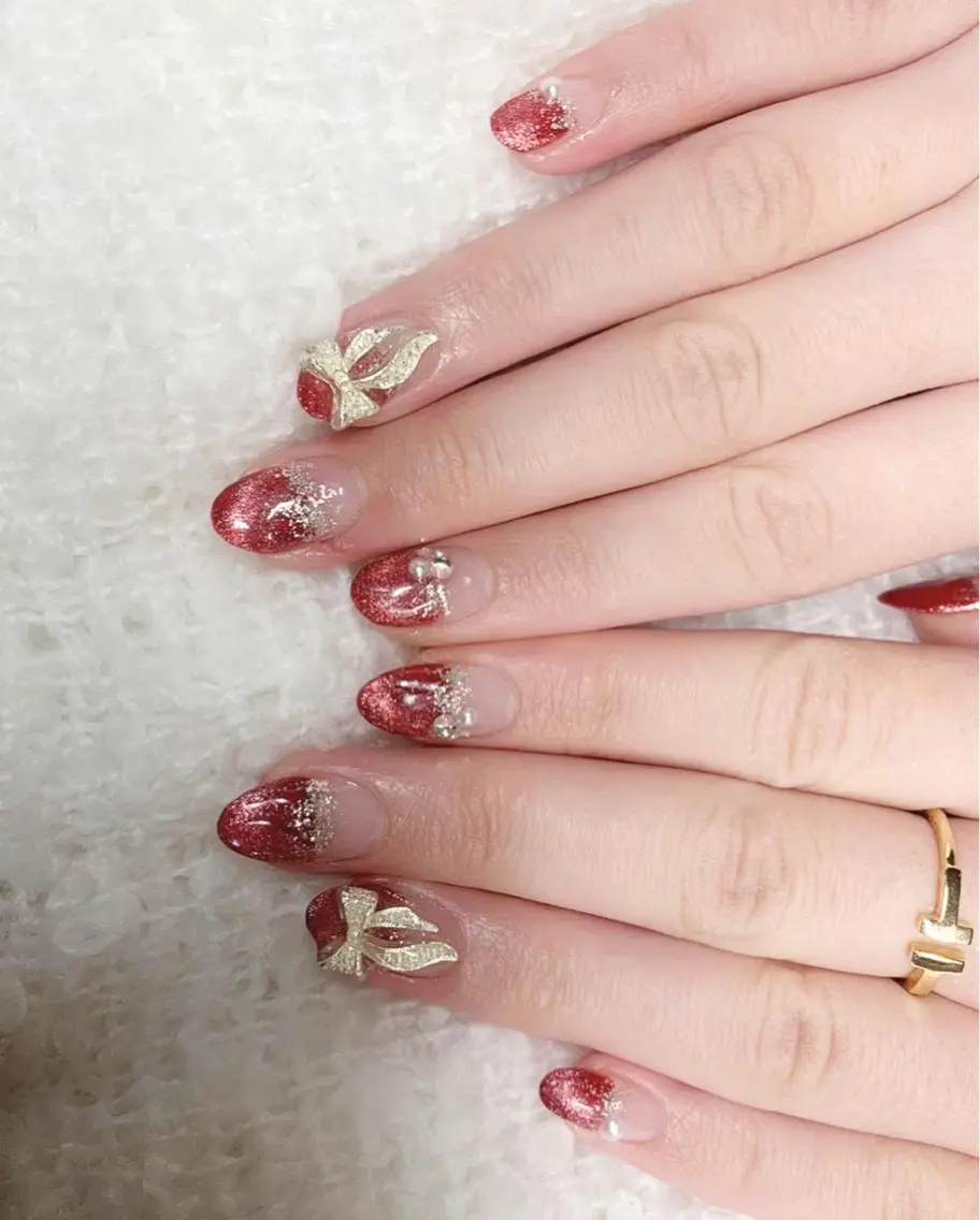 ネイル 長さ出し ジェルネイル 韓国ネイル マグネットネイル *･*MIMnail 1号店･*:･*のネイルデザイン