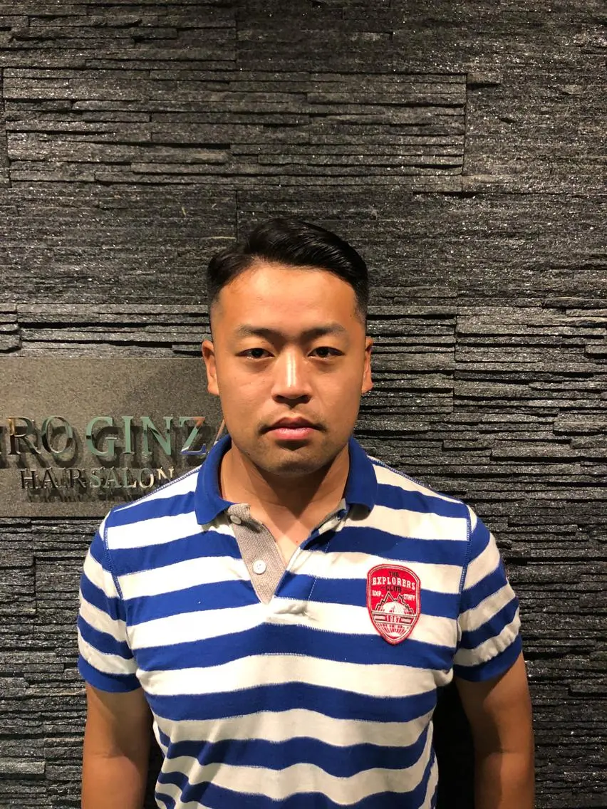 ショート メンズ 木村 りきのヘアスタイル