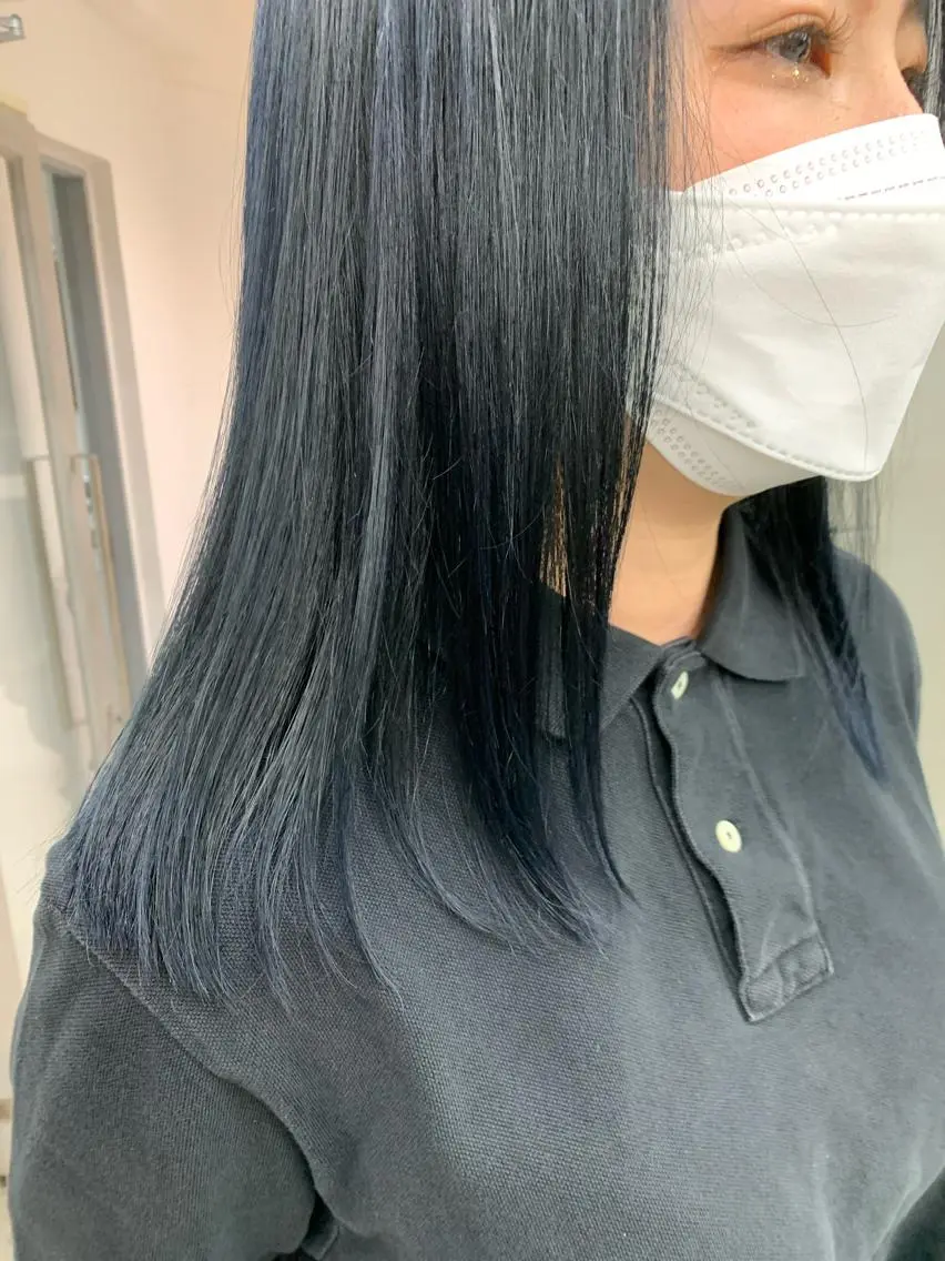 ミディアム カラー 透明感カラー 鈴 /ショート/ボブのヘアスタイル