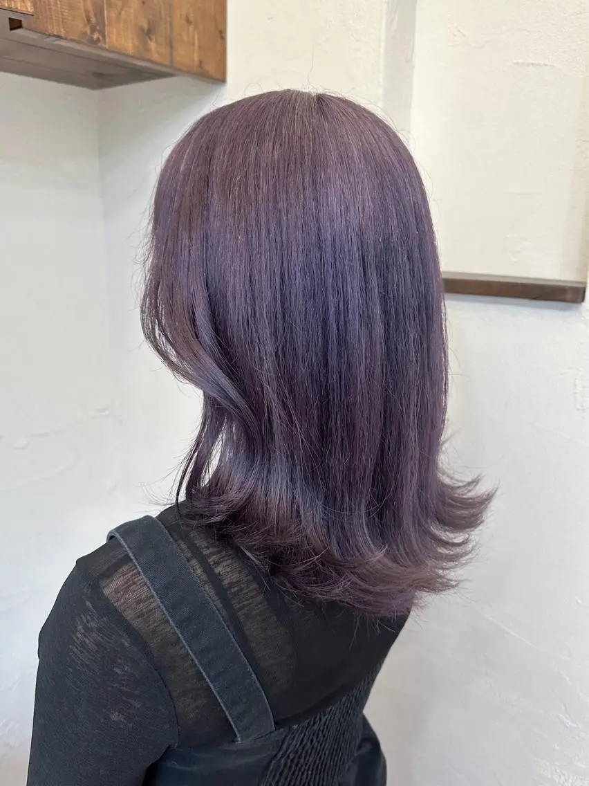 ミディアム カラー カット ヘアカラー トリートメント 💎透明感カラー 松本ミキ💎のその他イメージ