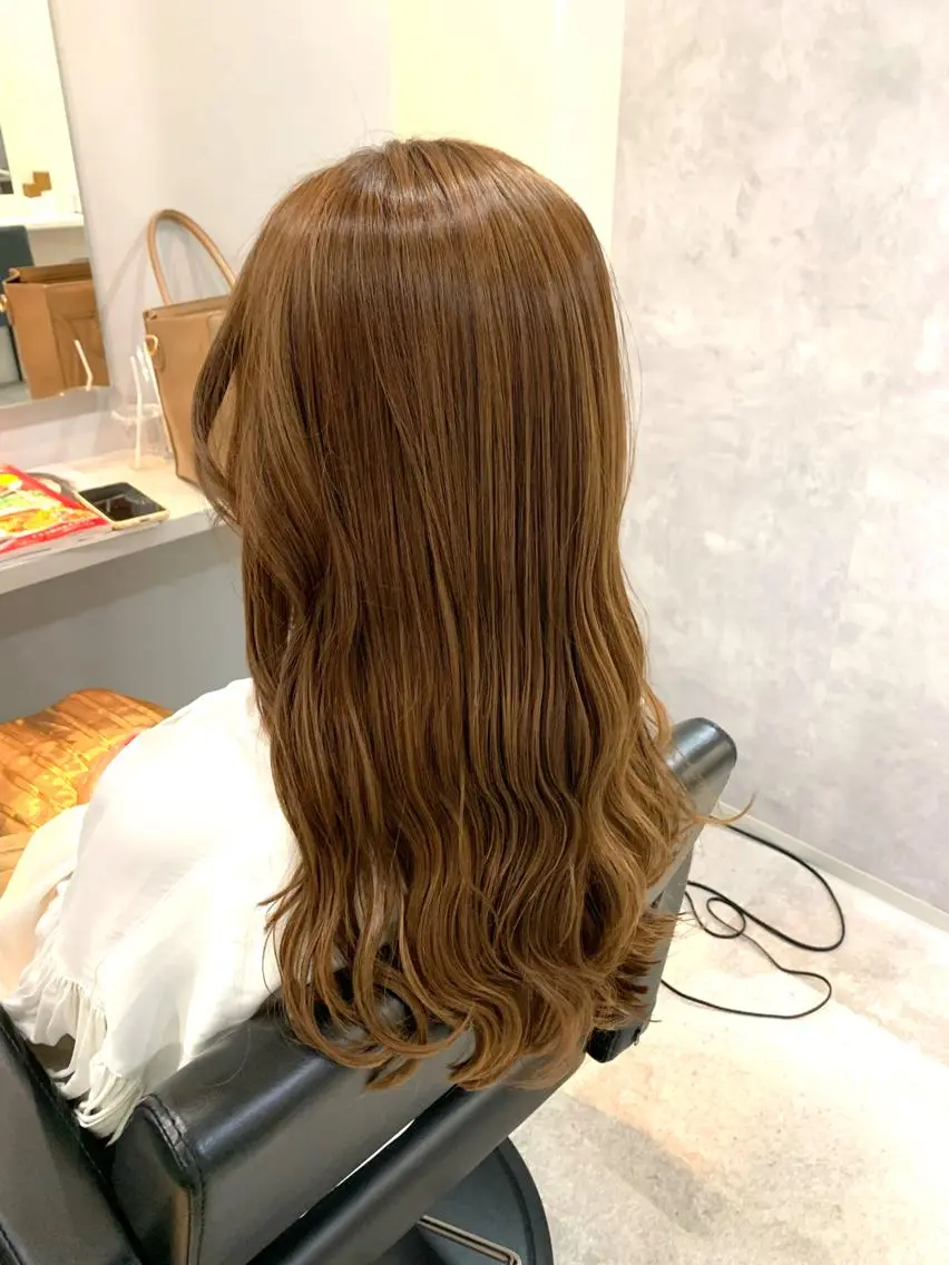 ロング ケアカラー Anuanua’Oe 🌿misa🌿のヘアスタイル