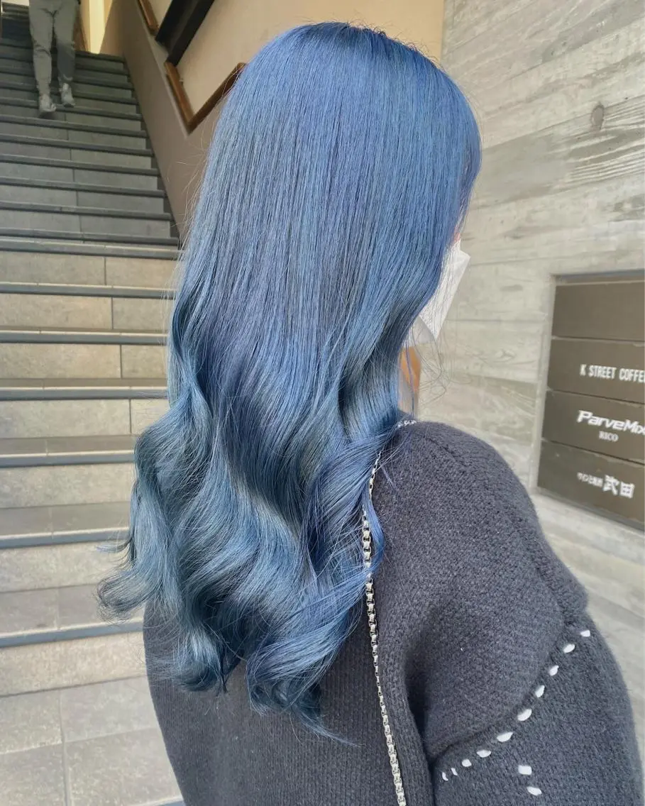 セミロング Okamura Chisatoのヘアスタイル