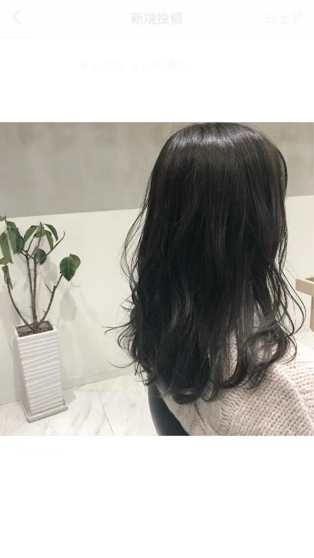 セミロング 【赤坂】髪質改善✨ 矢口嵩人のヘアスタイル