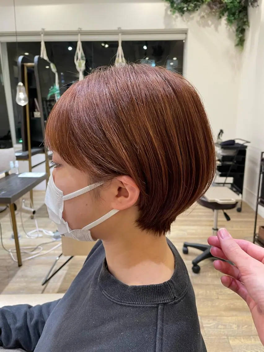 ショート カラー ショートヘア 松村 駿平のヘアスタイル