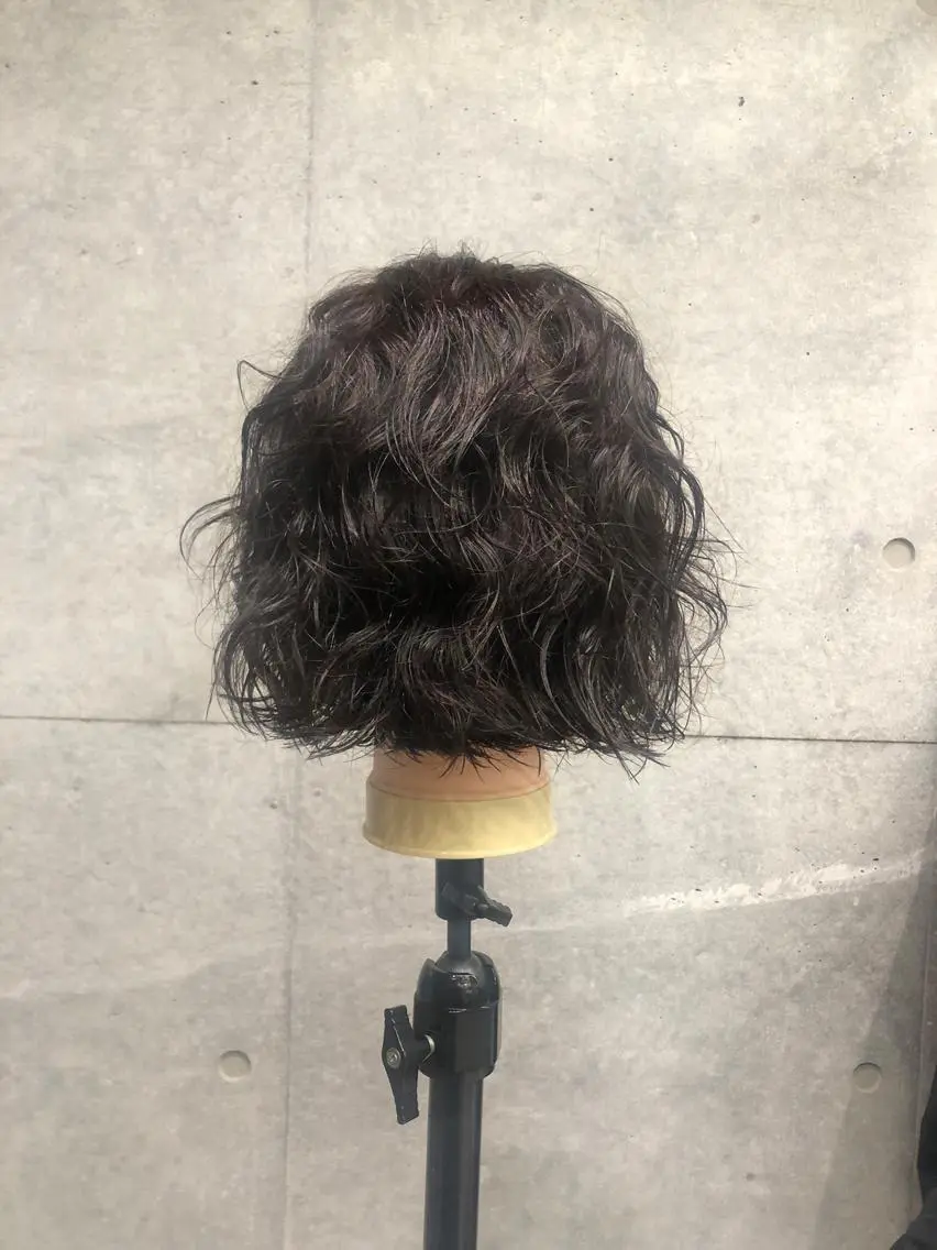 ショート パーマ ヘアアレンジ rii-🩰 トレンドメイクのヘアスタイル