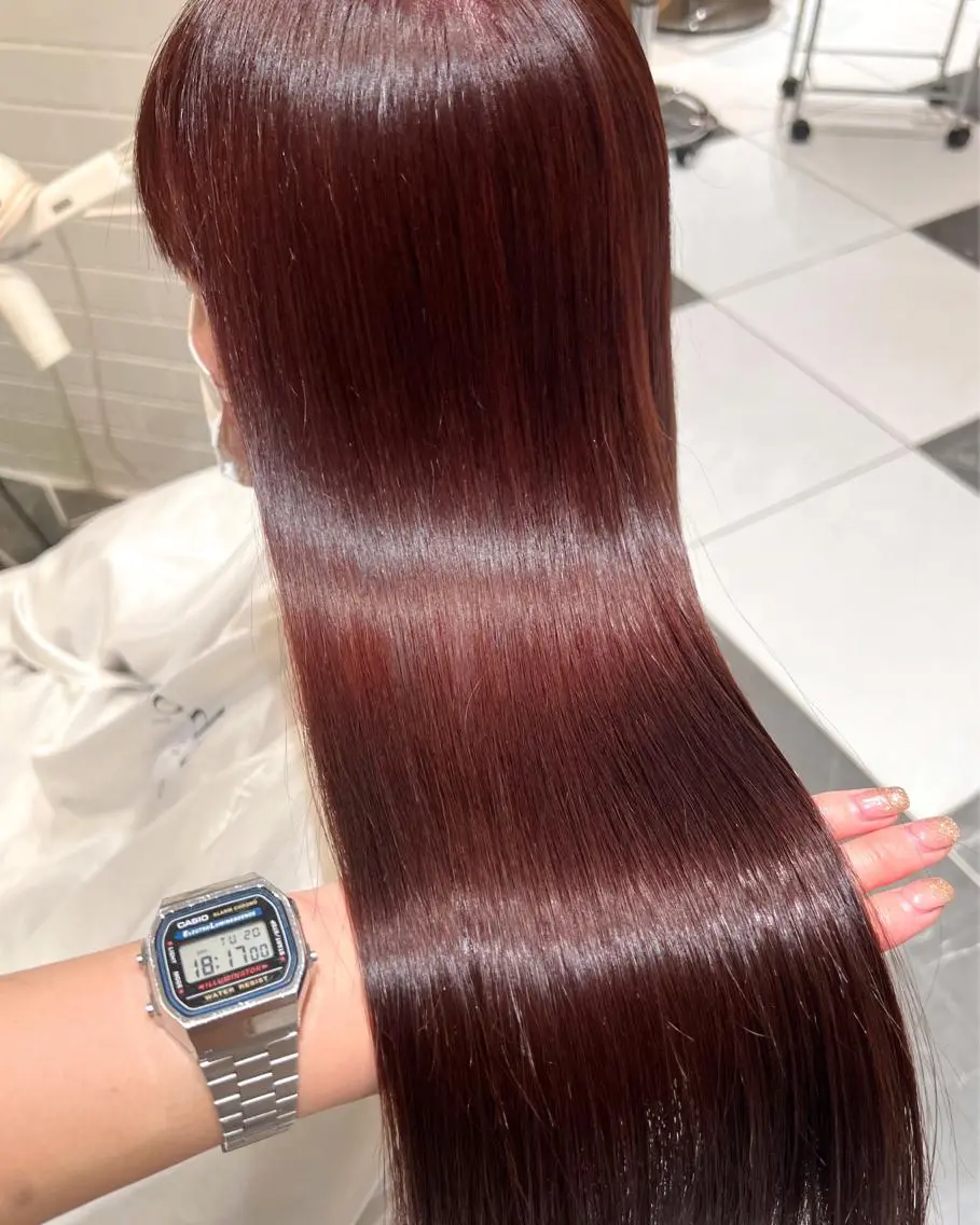ロング カラー ブリーチ ブリーチなしカラー ♡ KANON ♡のヘアスタイル