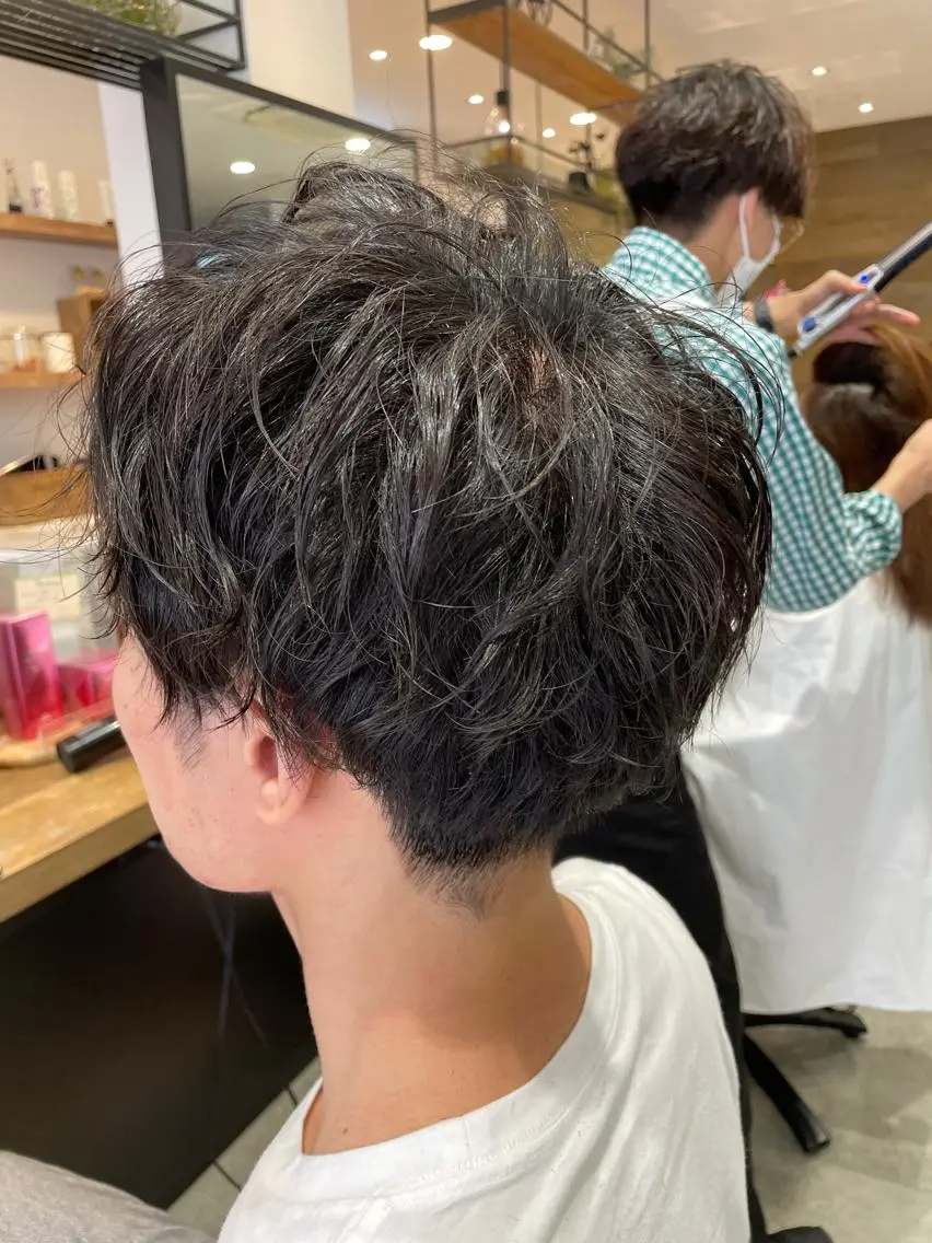 ミディアム ミディアムパーマ 奥東巧真 /パーマスタイル✨のヘアスタイル