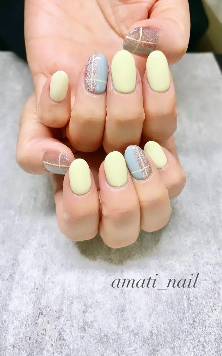 ネイル 入学式 フットネイル ジェルネイル グラデーション マグネットネイル ハンドネイル amati_nail TAKAKOのネイルデザイン