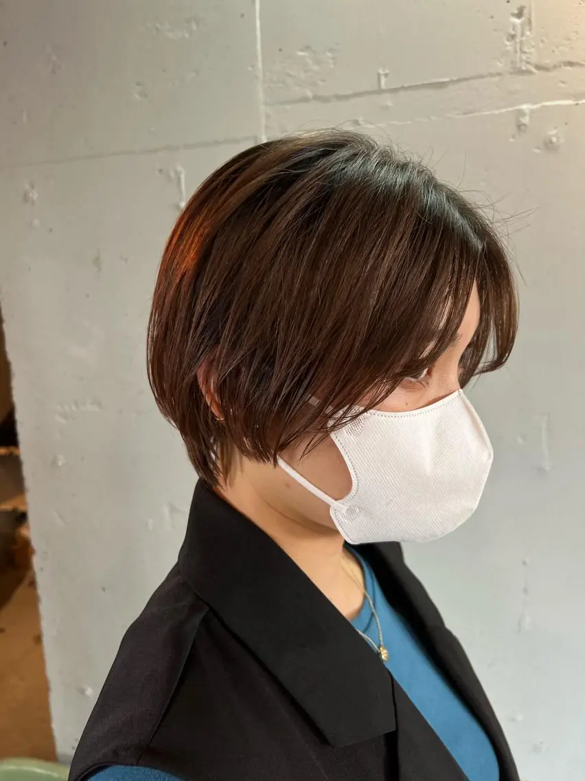 ショート カラー カット ヘアカラー トリートメント 似合わせ×美髪改善✨ Yutoのヘアスタイル