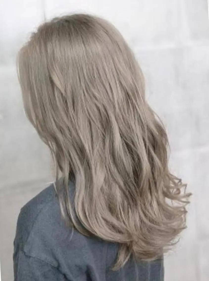 ロング カラー 高井 丈のヘアスタイル