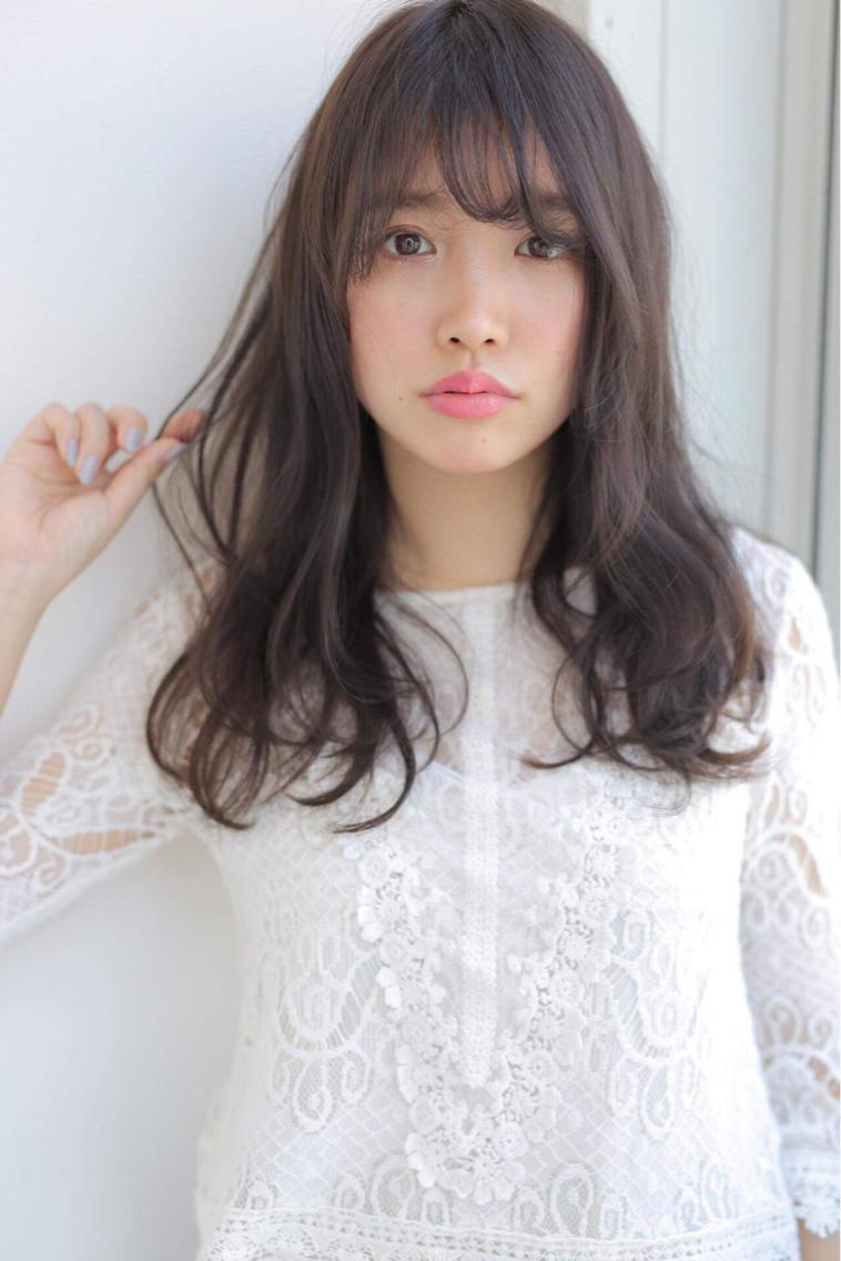 セミロング 小川 海のヘアスタイル