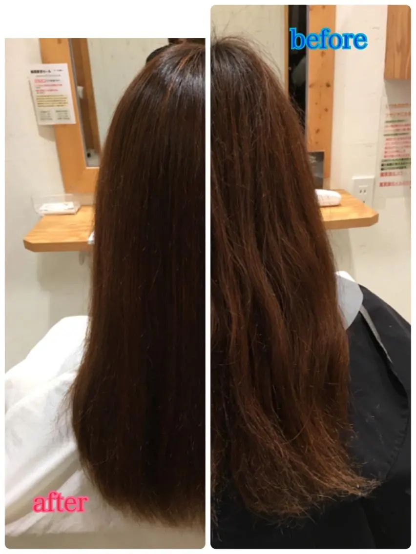 ロング パーマ カット 縮毛矯正 トリートメント TELA HAIRのヘアスタイル