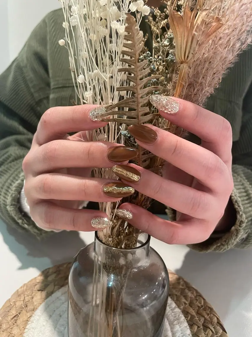ネイル 長さ出し ハンドネイル D.d Nail Moeのネイルデザイン