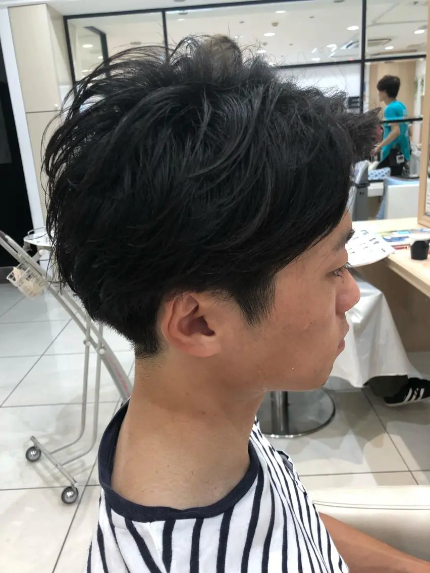 ショート ヘアアレンジ メンズ ビジネス メンズパーマ特化/ メッシュ/薫/店長のヘアスタイル