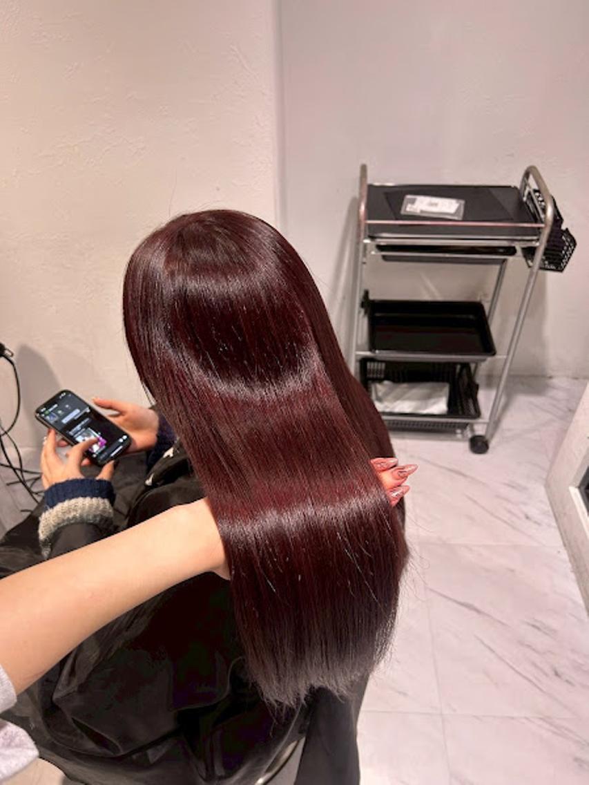 カラー うる艶透明感🫧 横浜WILLのヘアスタイル