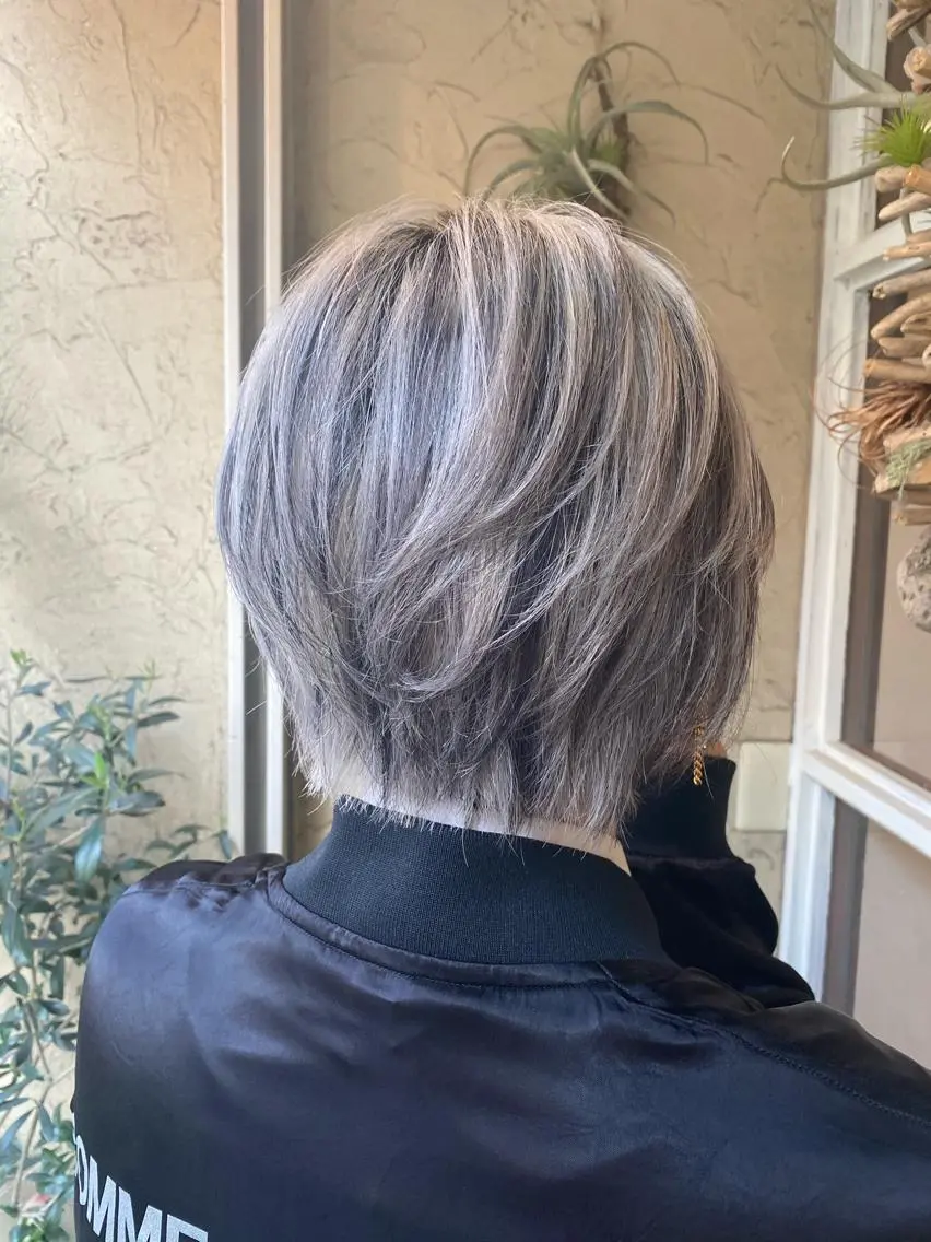 ショート カラー ヘアカラー 店長担当🌟 矢吹ガブリエル🌟のヘアスタイル