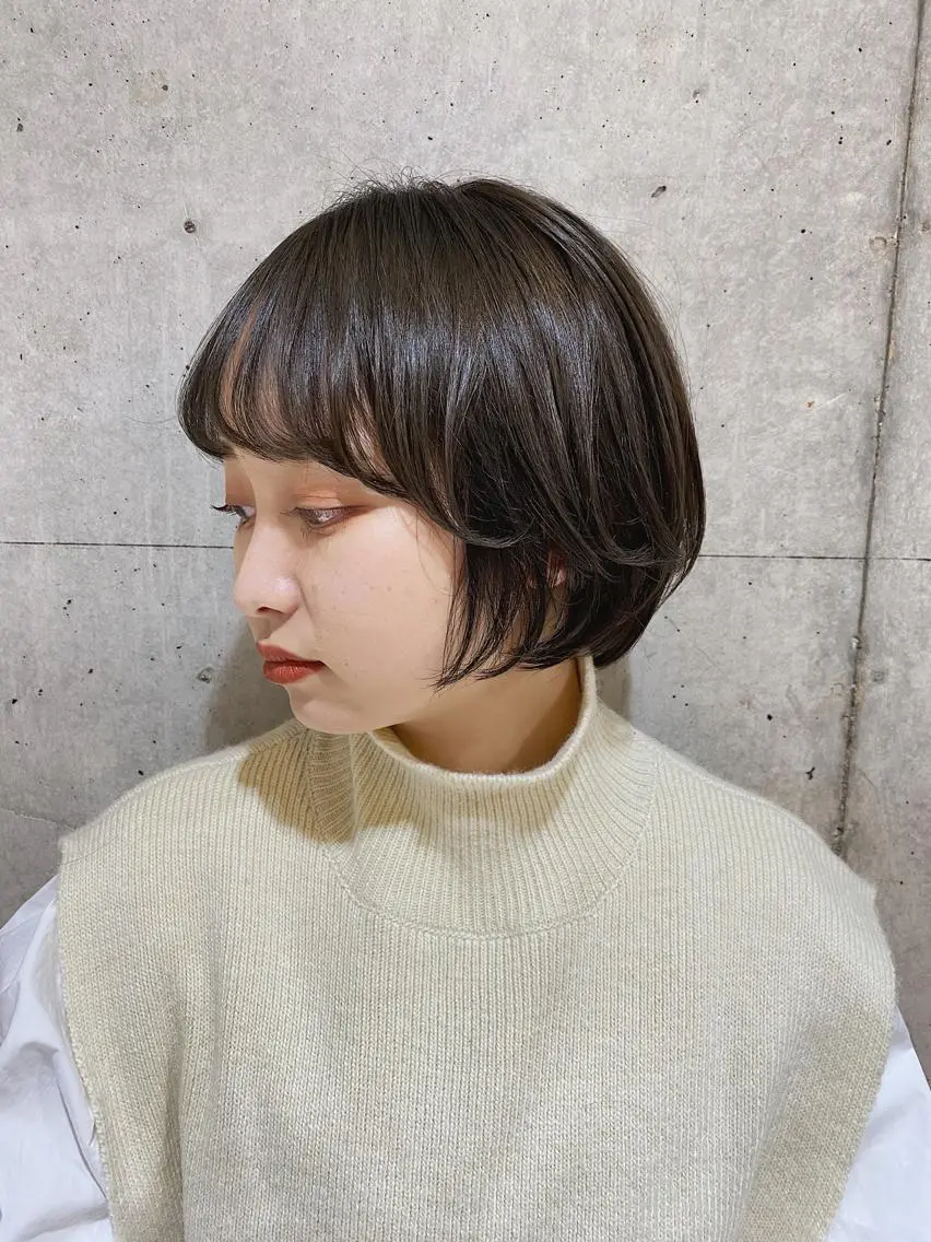 ショート カット無料/髪質改善 髪質根本改善/艶髪のヘアスタイル